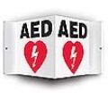 AED Wall Placard