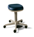 Midmark 427 Air Lift Physician Stool w/ Cushion - Foot Operated