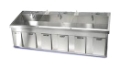 MAC Medical Triple Station Surgical Scrub Sink - SS Series