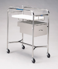 Pedigo Bassinet Stand with End Drawer - P-1110-A