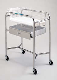 Pedigo Bassinet Stand with Side Drawer -P-1110-B