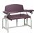 Clinton Industries 66000B Lab X Series, Bariatric, Blood Drawing Chair with Padded Arms