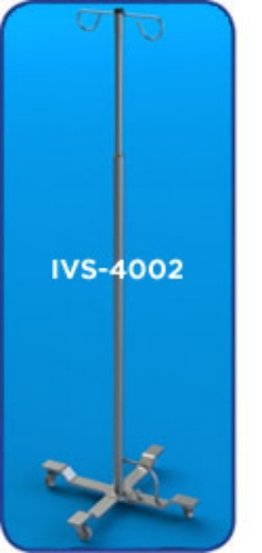MAC Medical 4-Leg Foot Operated IV Stand - 4000 Series