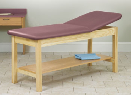 Clinton Industries 1020 Treatment Table with Shelf - ETA Classic Series 