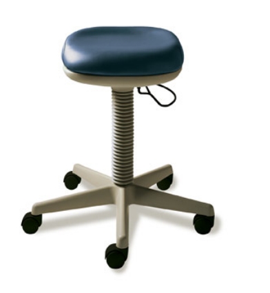 Midmark 425 Air Lift Physician Stool w/ Cushion (Hand Operated) 