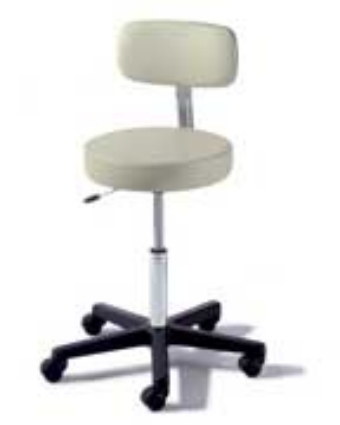 Ritter 273 Air Lift Stool with Backrest
