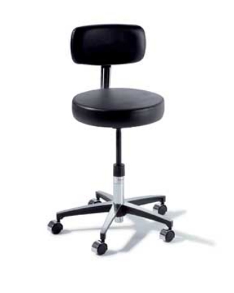 Ritter 275 Adjustable Physician Stool with Backrest
