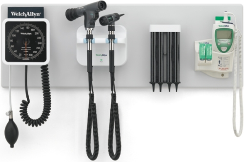 Welch Allyn Green Series 777 Integrated Wall System - 77791-1MPX (Shown)